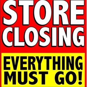 Closet will close Tuesday!!!!!